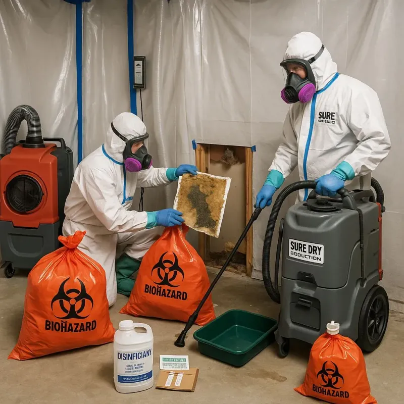 Contaminated Water Handling Protocols process in Norwood, NY