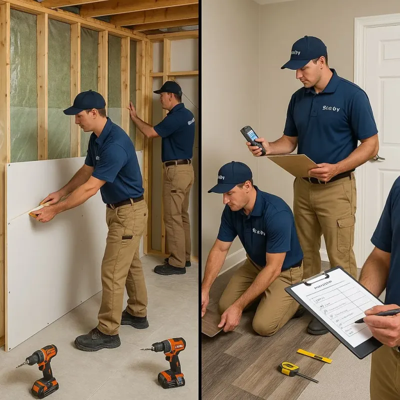 Repairs and Reconstruction process in Norwood, NY